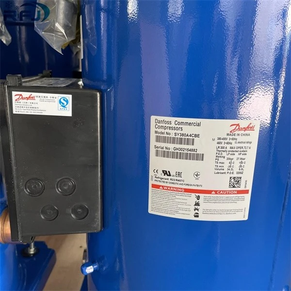 SY serijos Danfoss Scroll aušintuvo kompresorius
